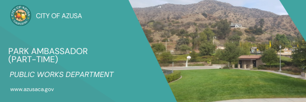 The City of Azusa is looking for individuals who are results-oriented, possess great attitudes, demonstrate creativity and innovation, work efficiently and independently, show a record of success, and have a PASSION for public service.  Having the best employees provides the best service to a deserving community. This is a part-time position with a maximum of 19 hours per week.  The work schedule could be days, evenings and/or weekends.